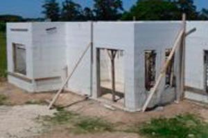 Sistema constructivo: muros de poliestireno expandido